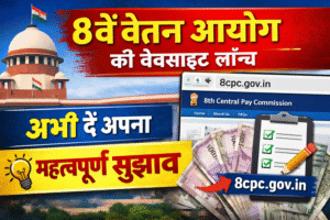 8वें वेतन आयोग की आधिकारिक वेबसाइट लॉन्च, अब कर्मचारी दे सकते हैं सुझाव